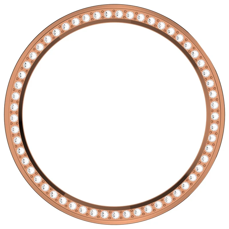 Absolut Modisch Huawei WATCH GT 5 41 mm / Huawei Watch GT 4 41mm Strass und Silikon Hülle