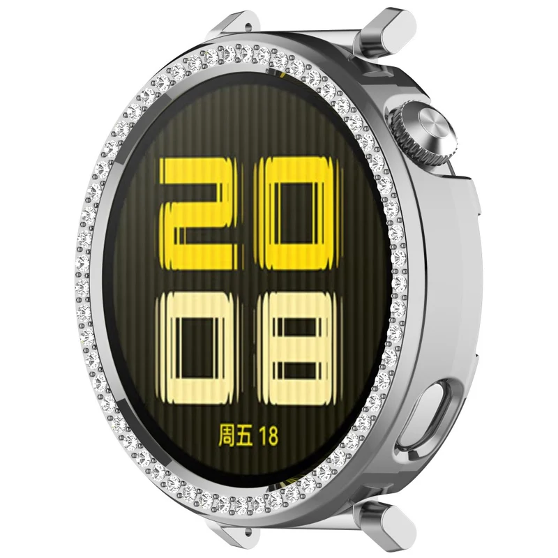 Absolut Modisch Huawei WATCH GT 5 41 mm / Huawei Watch GT 4 41mm Strass und Silikon Hülle