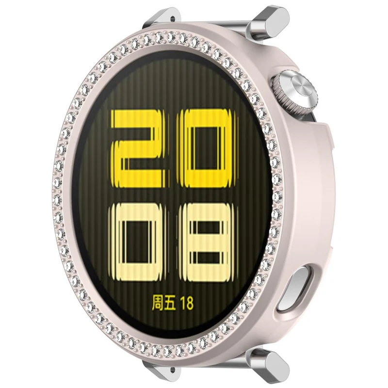 Absolut Modisch Huawei WATCH GT 5 41 mm / Huawei Watch GT 4 41mm Strass und Silikon Hülle
