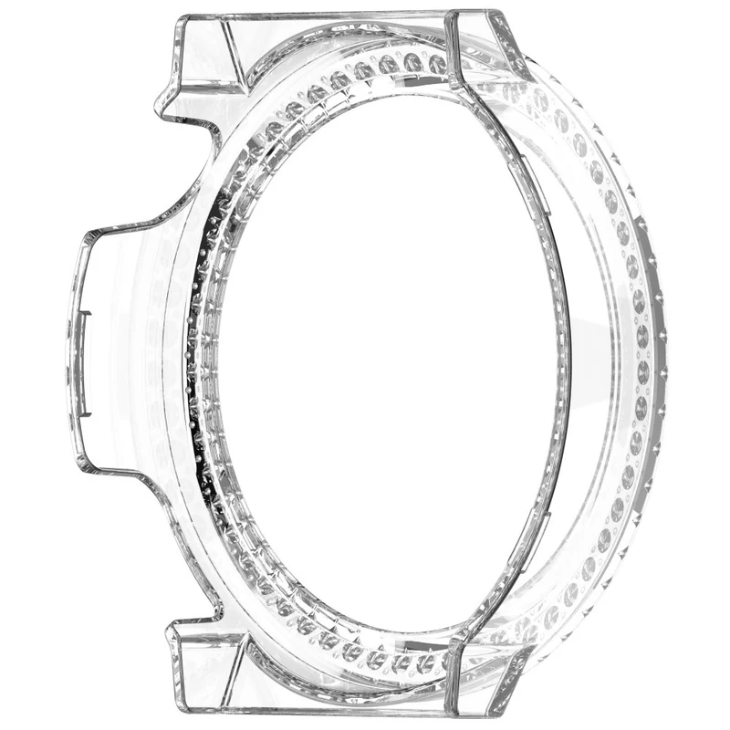 Auffallend Modisch Huawei Watch GT 5 Pro 42mm Strass und Silikon Hülle