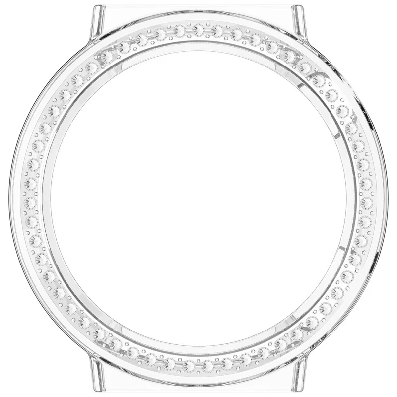 Auffallend Modisch Huawei Watch GT 5 Pro 42mm Strass und Silikon Hülle