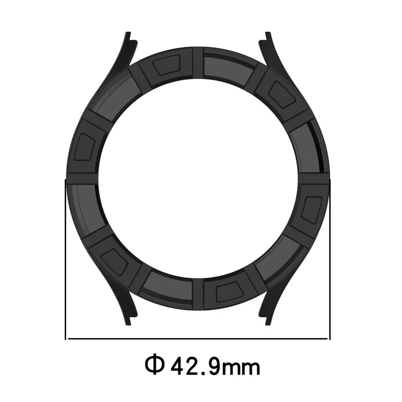 Samsung Galaxy Watch 7 40mm Flexibel Silikon Bumper