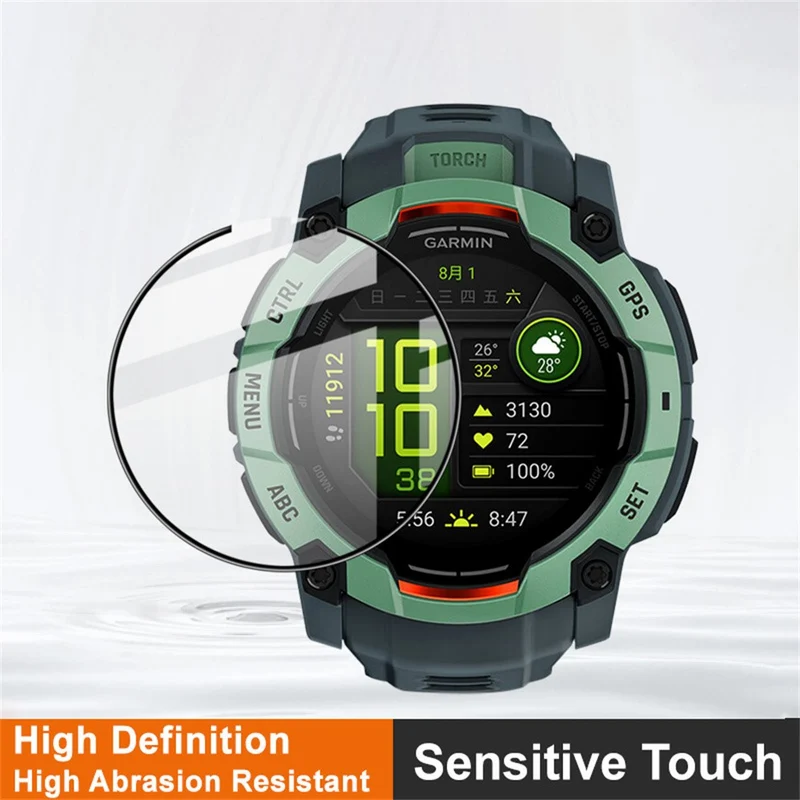 Garmin Instinct 3 50mm Silikon Displayschutz