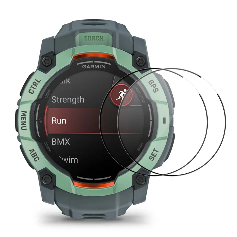 Garmin Instinct 3 50mm Silikon 3D Gekrümmt Displayschutz