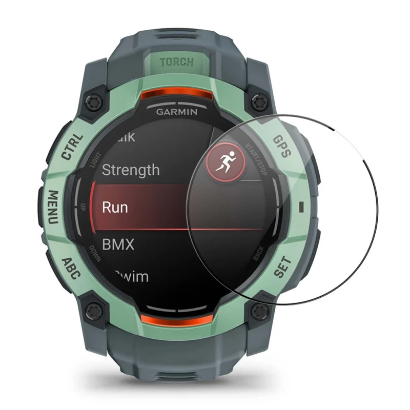 Garmin Instinct 3 50mm Silikon 3D Gekrümmt Displayschutz