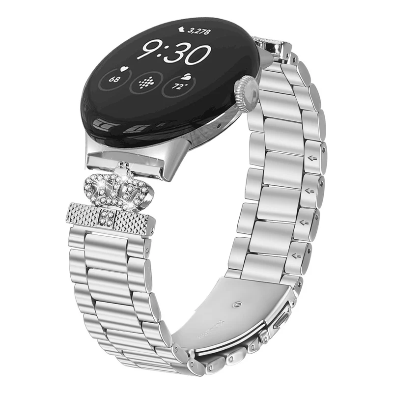 Absolut Gut Google Pixel Watch 2 / Google Pixel Watch Metall Und Strass Universell Armband