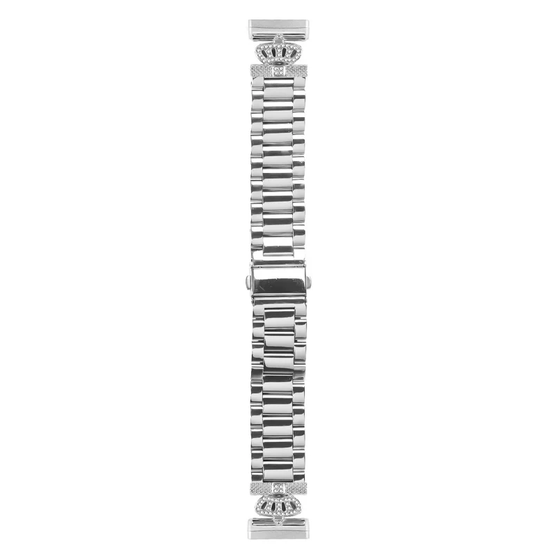 Absolut Fantastisch Fitbit Versa 4 / Fitbit Sense 2 Metall Und Strass Universell Armband