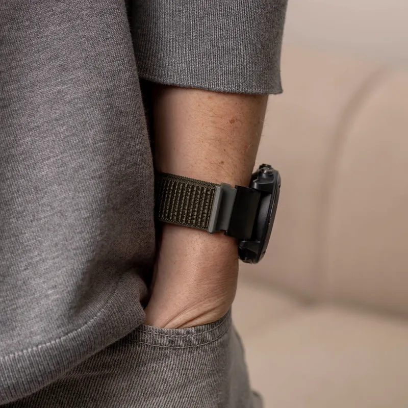 Garmin Fenix 9 - 51mm Nylonarmband (Armeegrün)