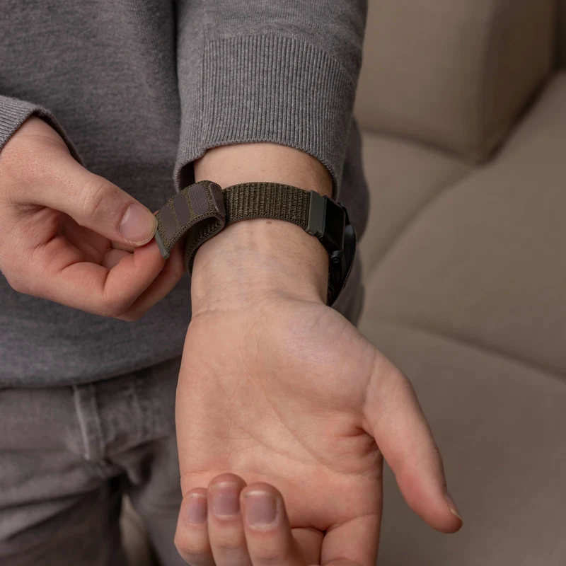 Garmin Fenix 9 - 51mm Nylonarmband (Armeegrün)