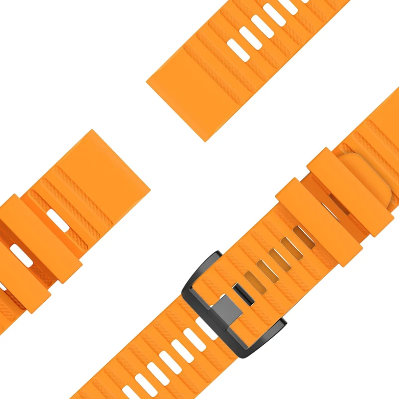 Bandz Garmin Fenix 9 - 51mm Schnallen-Silikonarmband (Orange)