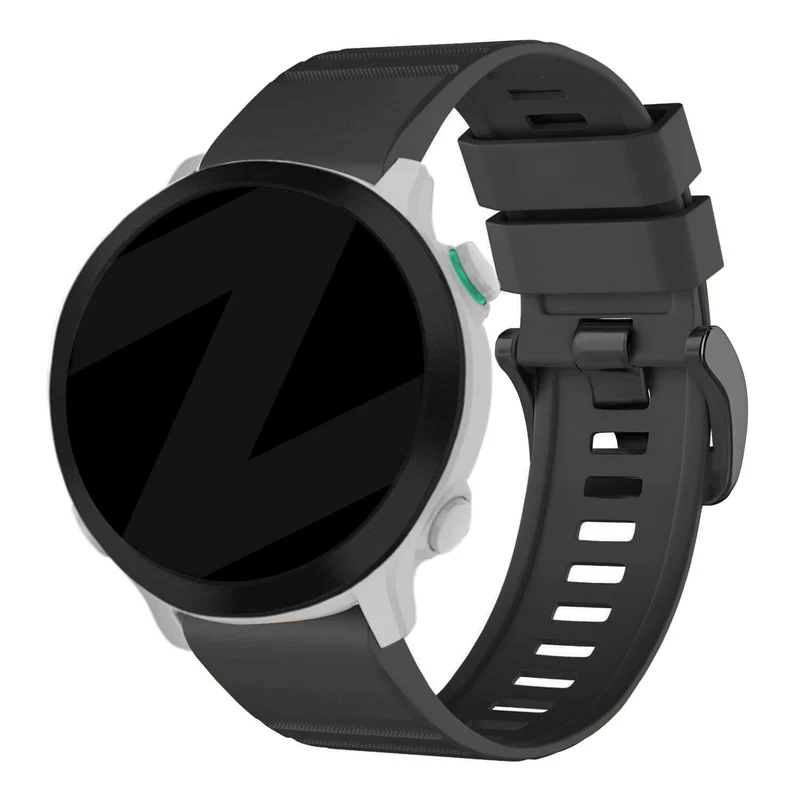 Bandz Garmin Fenix 9 Pro - 51mm Schnallen-Silikonarmband (Schwarz)