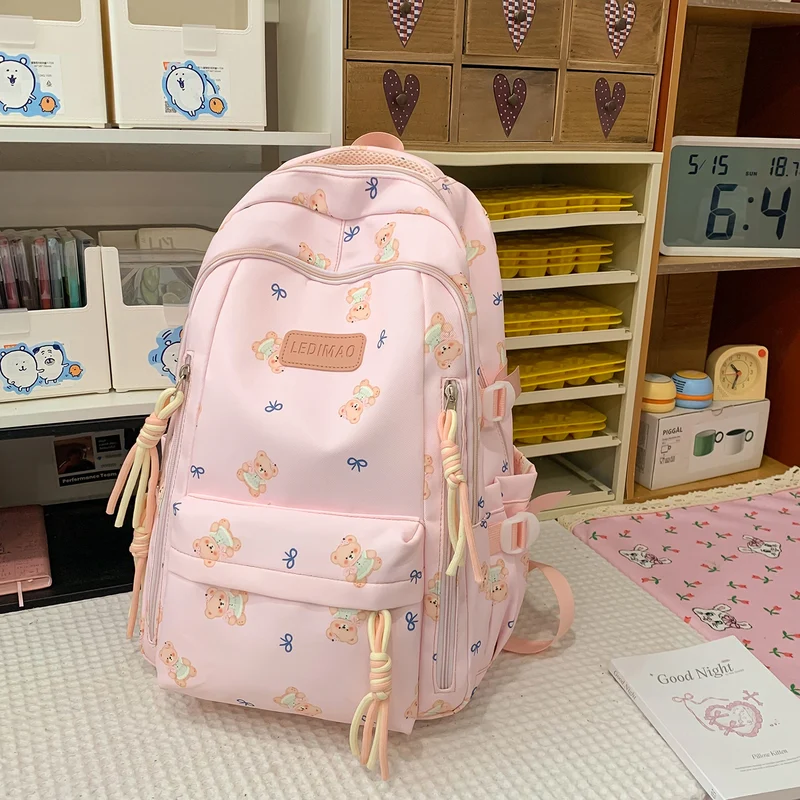 Süßer Rucksack mit Charakterdruck Karnz