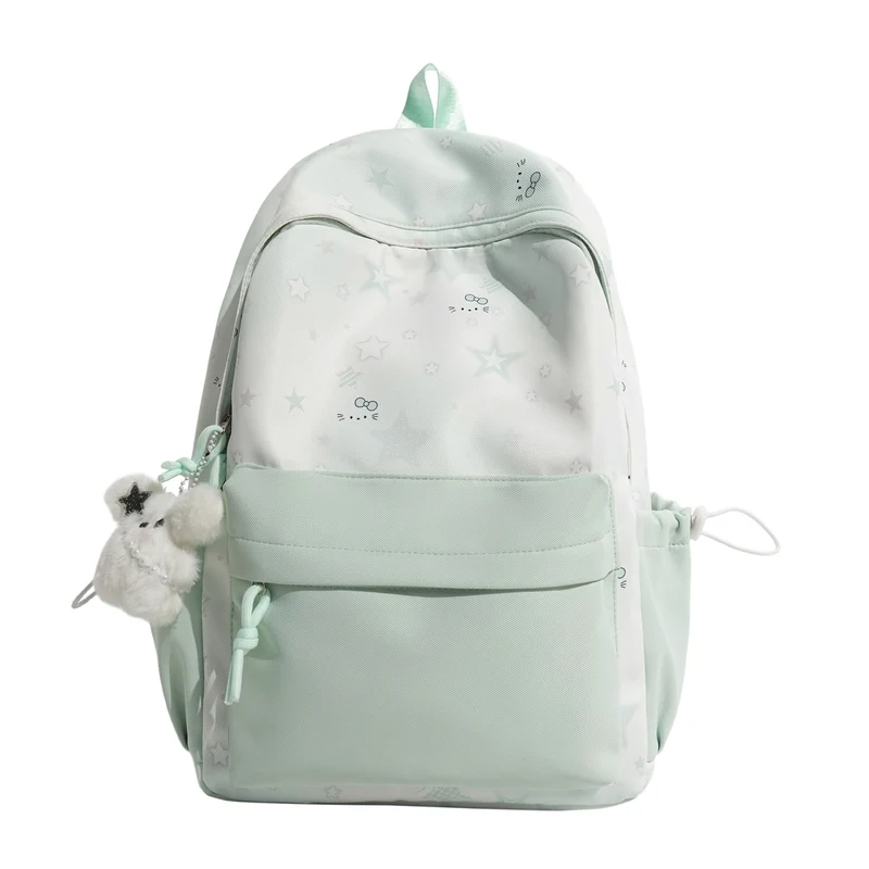 Süßer Charakter-Print Rucksack Karnz