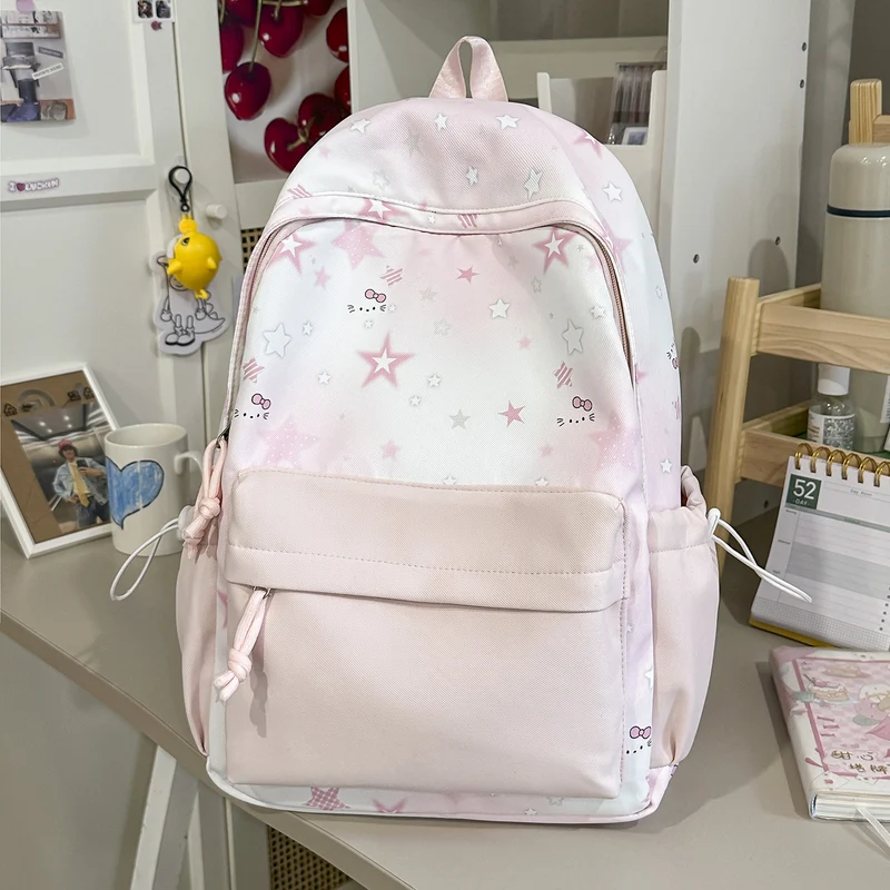 Süßer Charakter-Print Rucksack Karnz