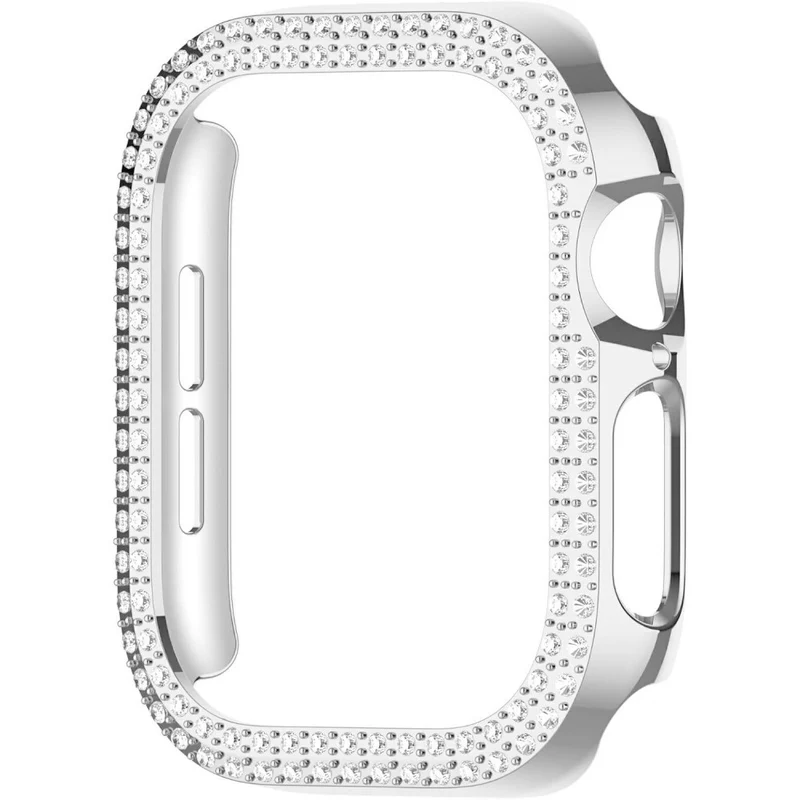 Apple Watch Series 10 46mm Strass und Silikon Bumper