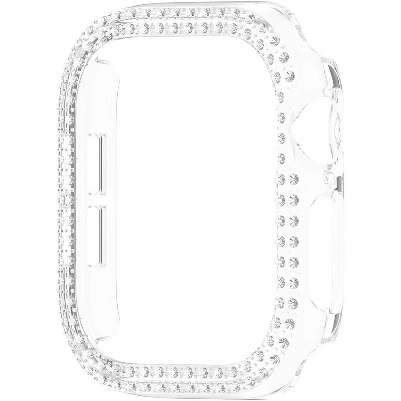 Apple Watch Series 10 42mm Strass und Silikon Bumper