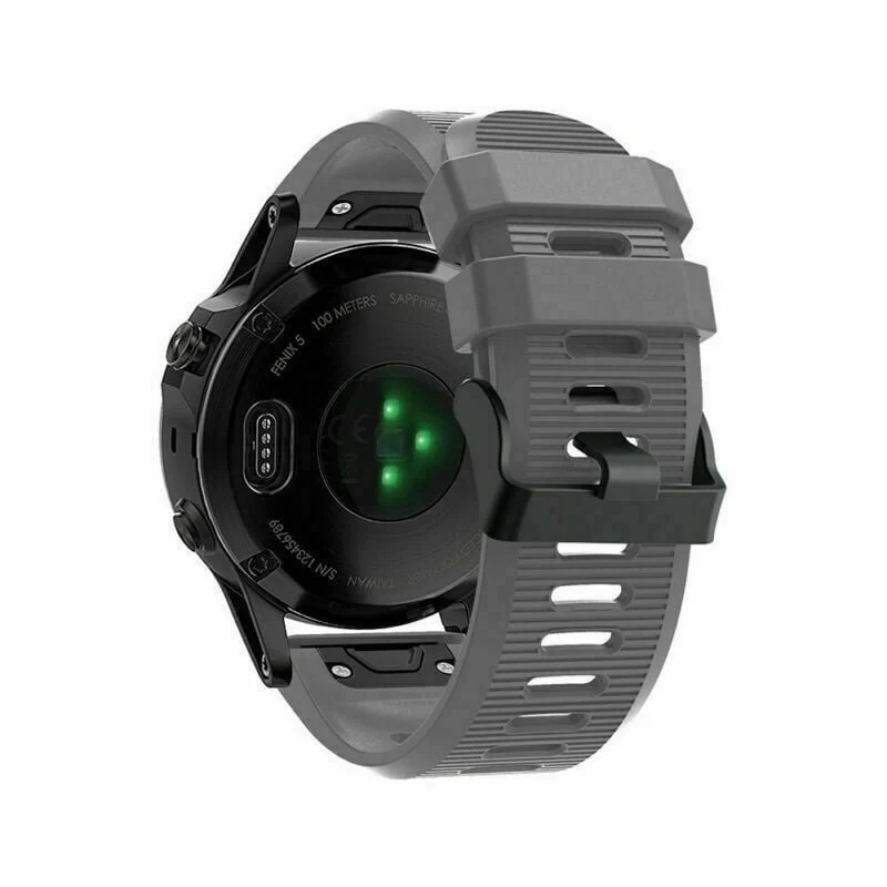 Garmin Fenix 9 Pro - 51mm Silikonarmband (Grau)