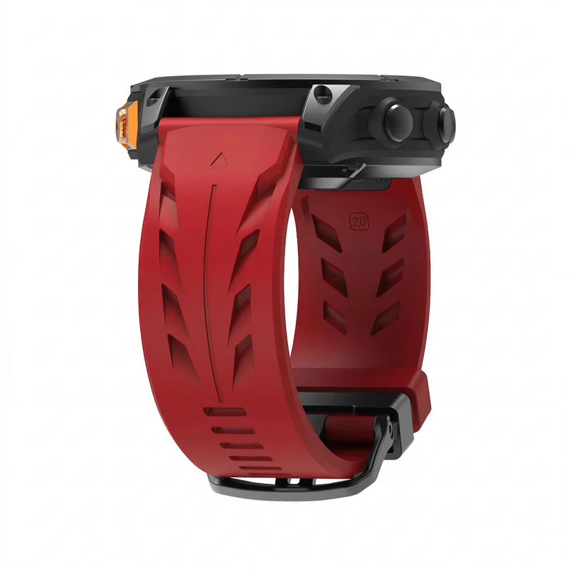 Amazfit T-Rex Ultra 2 Race Silikonarmband (Rot)