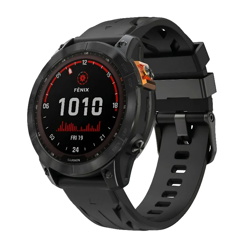 Amazfit T-Rex Ultra 2 Race Silikonarmband (Schwarz)