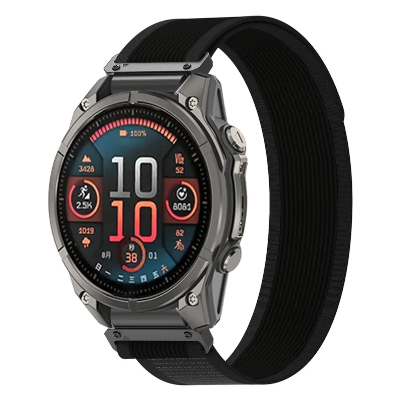 Garmin D2 Delta Premium Trail Loop Armband (Schwarz)