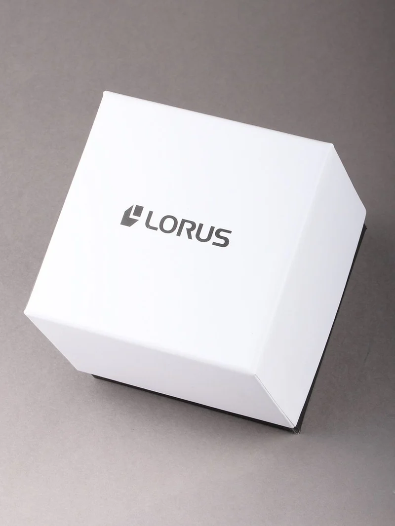 Lorus Classic RH905PX9 Herren Armbanduhr Dunkelblau • Mineralglas • Edelstahlarmband