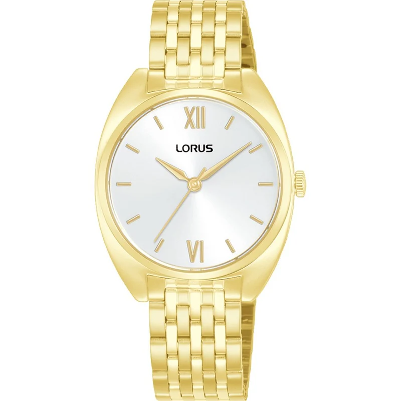 Lorus Ladies RH846CX9 Damen Armbanduhr • Römische Ziffern • Goldfarben