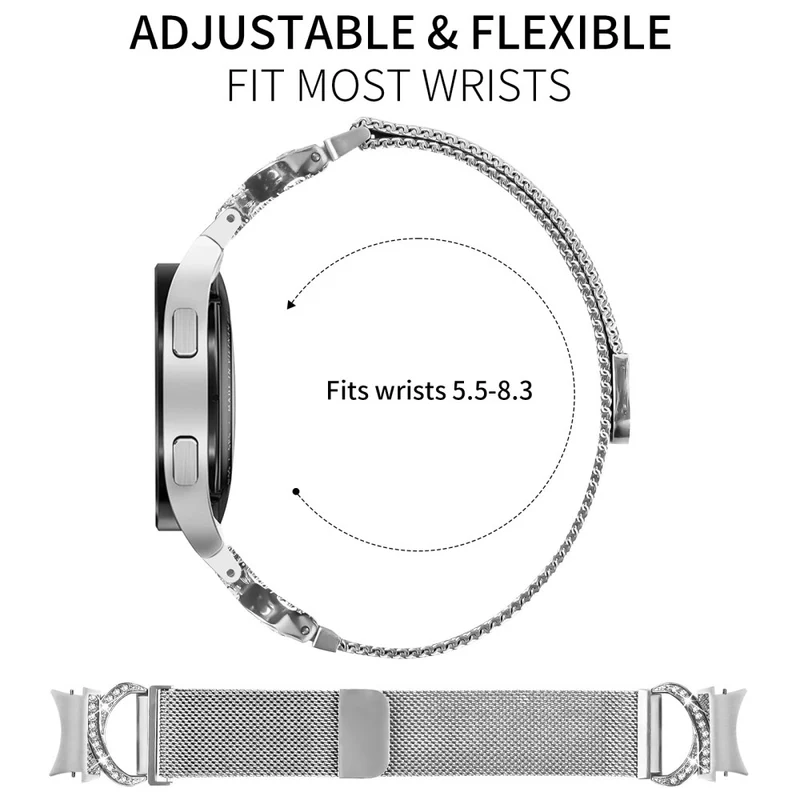 Super Schön Samsung Smartwatch Metall Und Strass Universell Armband