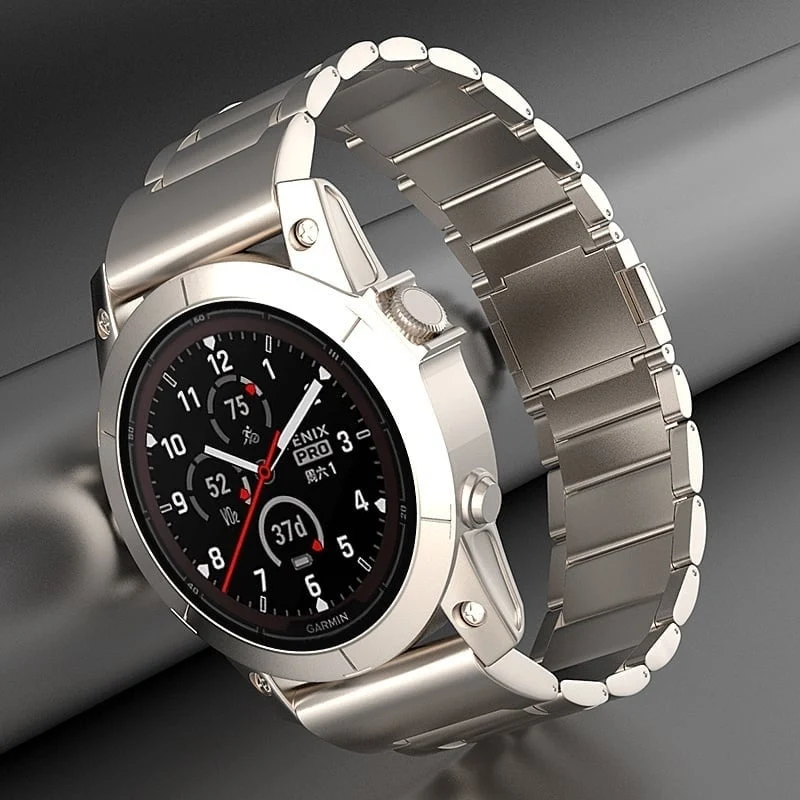 Garmin Fenix 9 - 51mm Magnetisches Titanarmband (Titan)