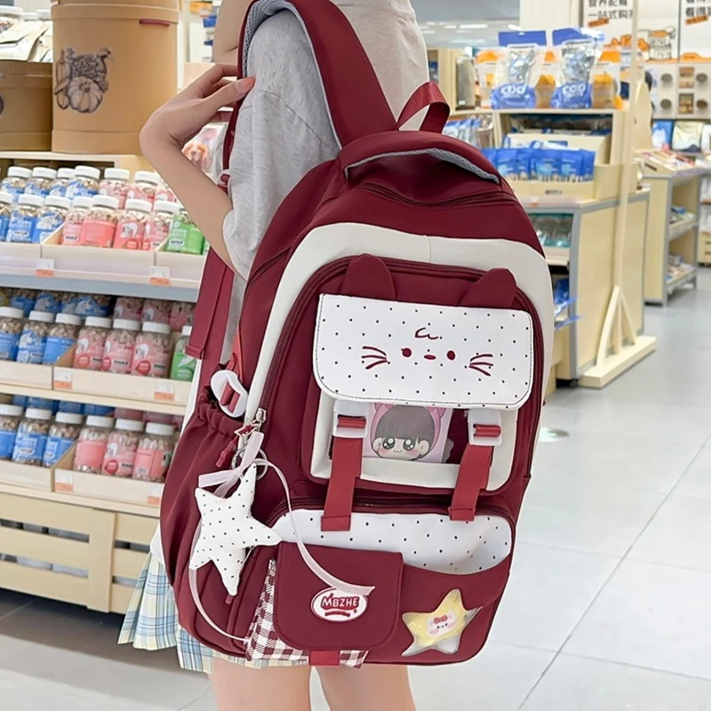 Süßer Katzen-Themen-Schulrucksack Karnz