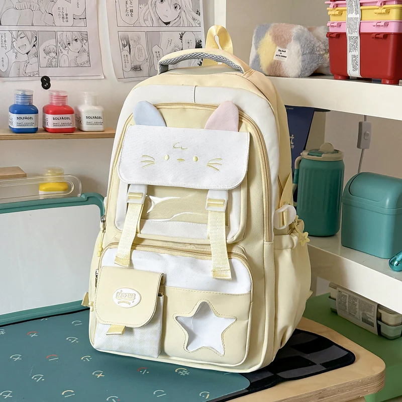 Süßer Katzen-Themen-Schulrucksack Karnz