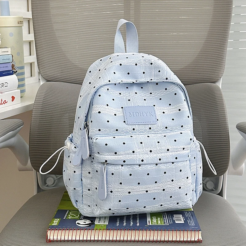 Kompakte Pünktchen Rucksack Karnz