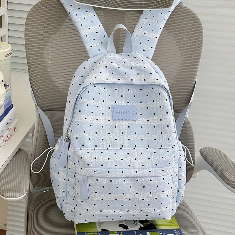 Kompakte Pünktchen Rucksack Karnz