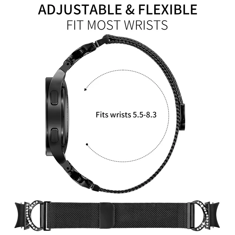 Mega Gut Samsung Smartwatch Metall Und Strass Universell Armband