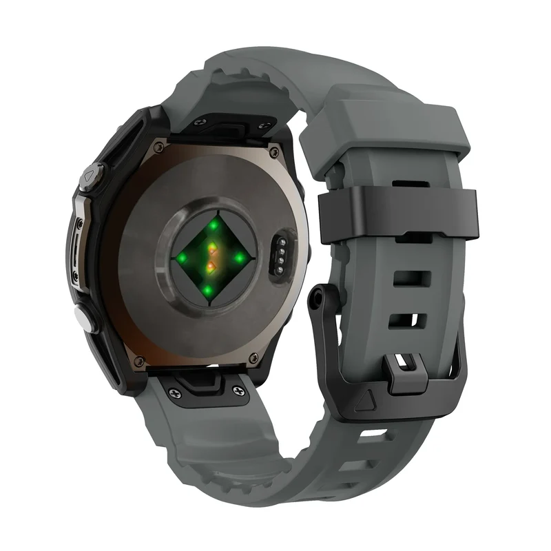 Garmin Fenix 9 - 51mm Trail Silikonarmband (Dunkelgrau)