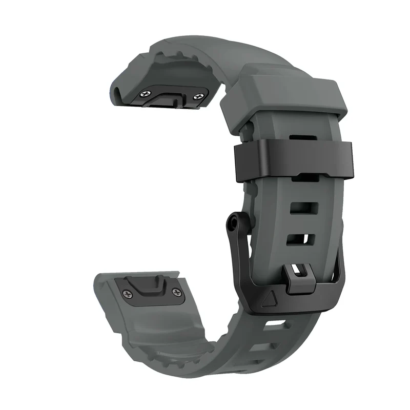 Garmin Fenix 9 - 51mm Trail Silikonarmband (Dunkelgrau)
