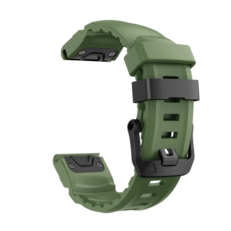 Garmin Fenix 9 Pro - 47mm Trail Silikonarmband (Dunkelgrün)