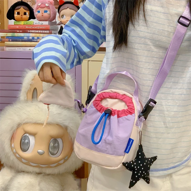 Kompakte Zugband Eimer Tasche Karnz