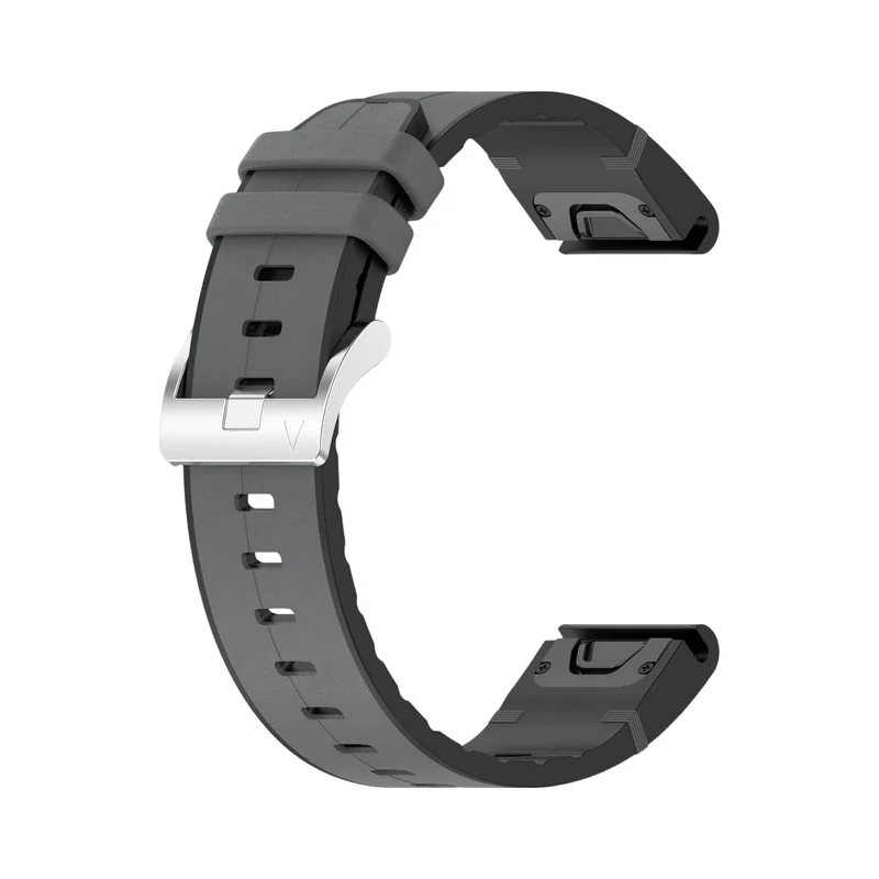 Garmin Fenix 9 - 47mm Leder Hybridarmband (Grau)