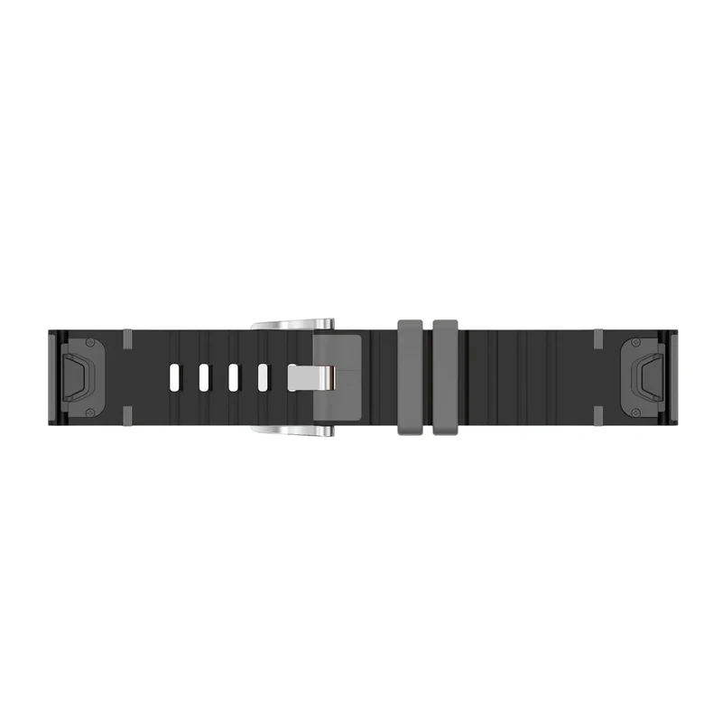 Garmin Fenix 9 - 47mm Leder Hybridarmband (Grau)