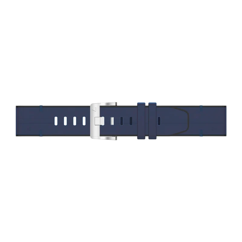 Garmin Fenix 9 Pro - 47mm Leder Hybridarmband (Blau)