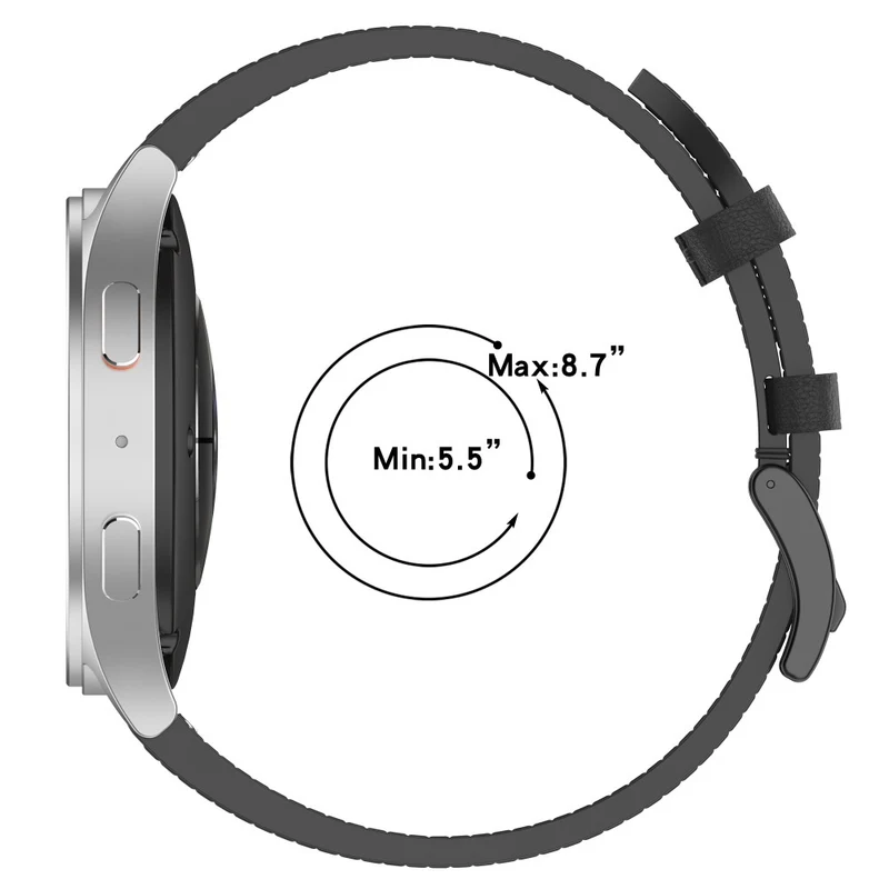 Stilvoll Samsung Smartwatch Echtes Leder Universell Armband