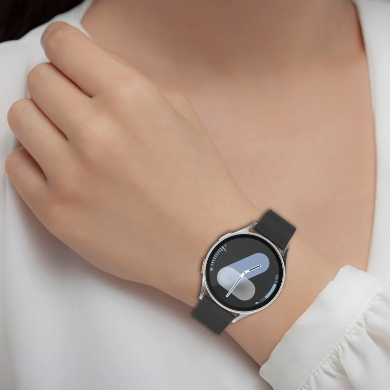 Stilvoll Samsung Smartwatch Echtes Leder Universell Armband