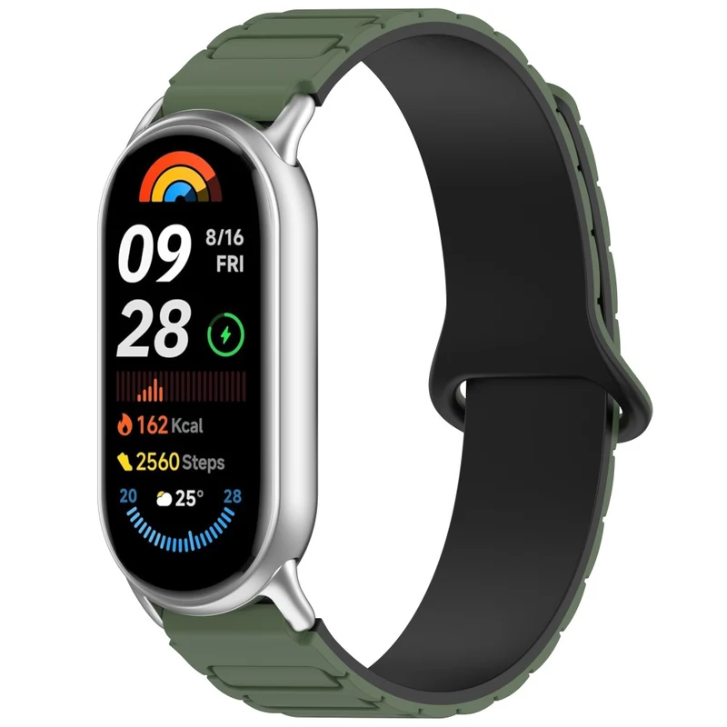 Sehr Elegant 12mm Silikon Armband