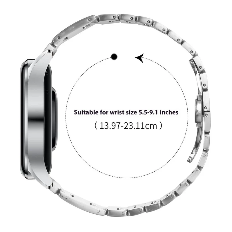 Absolut Ordentlich Amazfit Stratos 3 Metall Armband