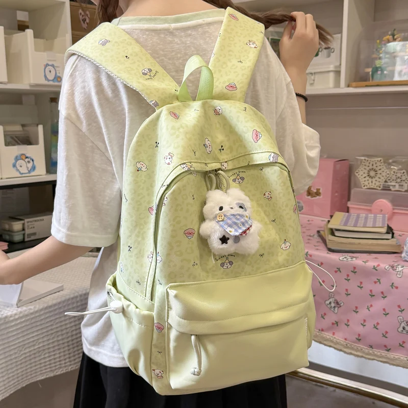 Niedlicher Cartoon Tierdruck Rucksack Karnz