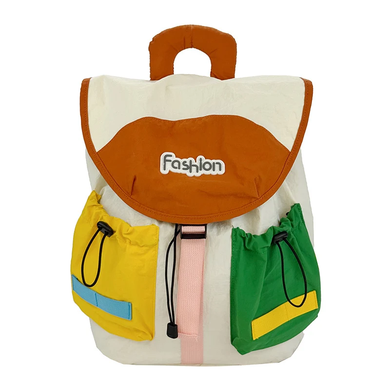 Farbenfroher Mehrfachfächerrucksack Karnz