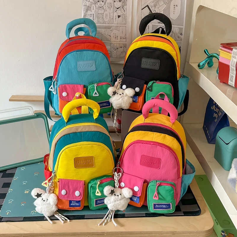 Bunte Multi-Fach Freizeit-Rucksack Karnz