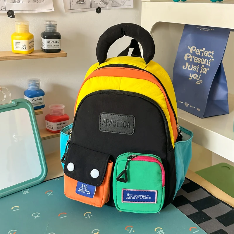Bunte Multi-Fach Freizeit-Rucksack Karnz