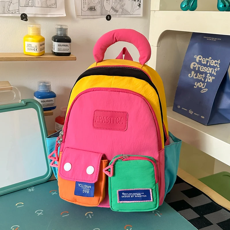 Bunte Multi-Fach Freizeit-Rucksack Karnz