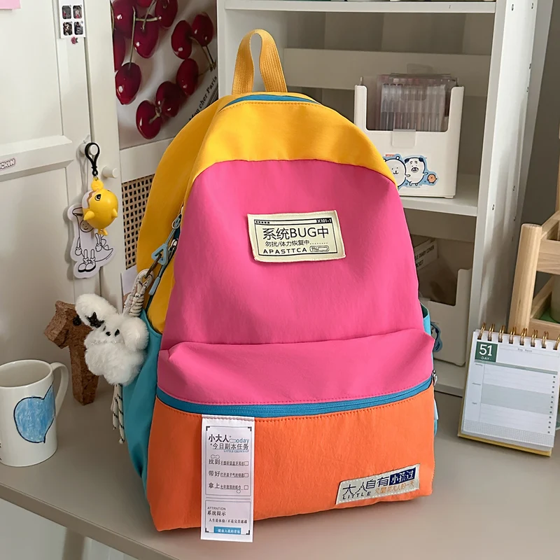 Bunter Multi-Fach-Rucksack Karnz